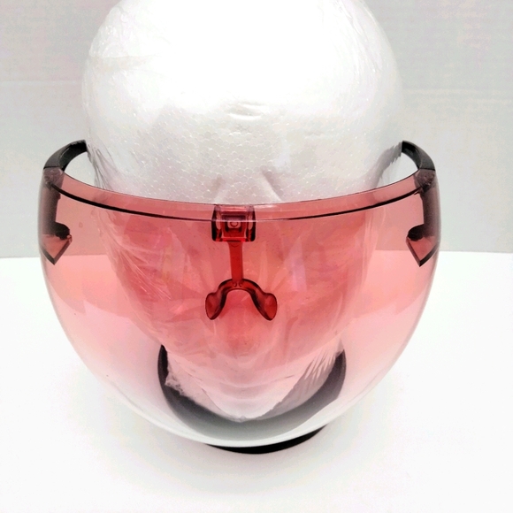Rose Pink Ombre Full Face Visor Goggle Sunglasses - Picture 4 of 4